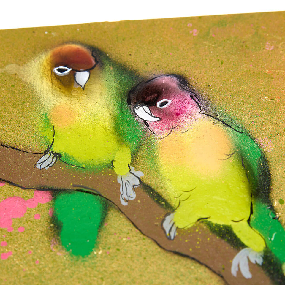 Xenz | ‘Birds of a Feather’ | Painting 8