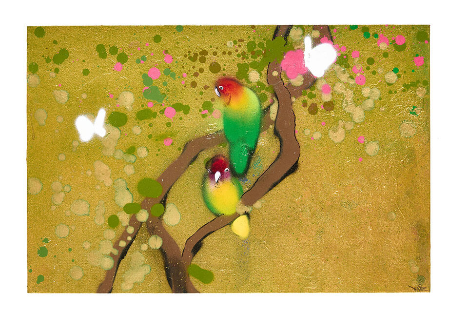 Xenz | ‘Birds of a Feather’ | Painting 5