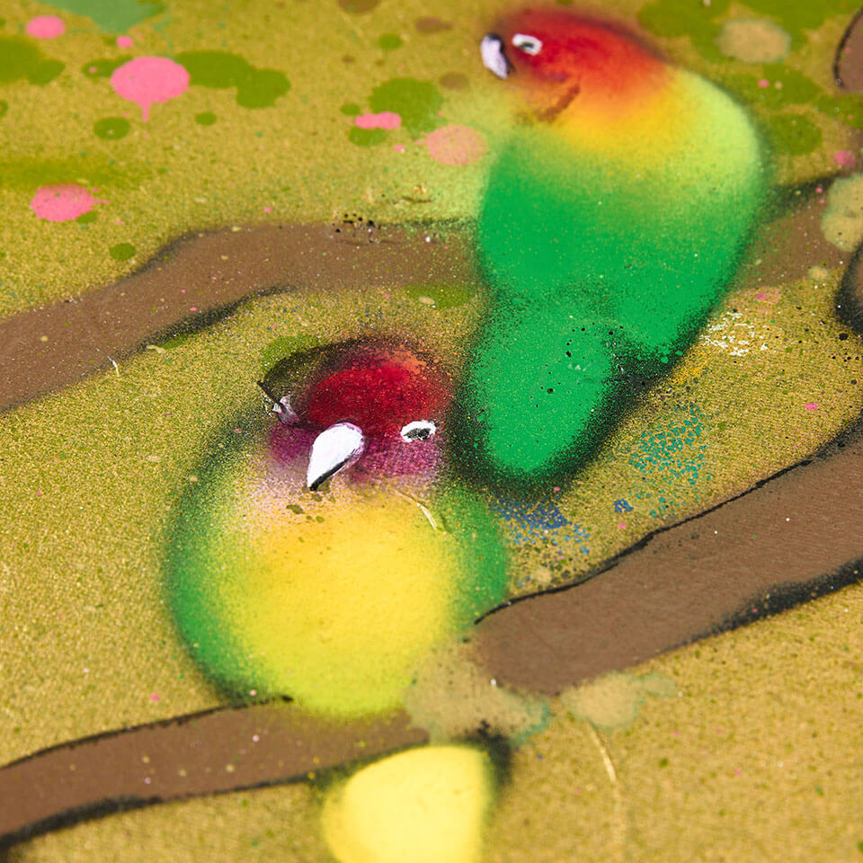 Xenz | ‘Birds of a Feather’ | Painting 5