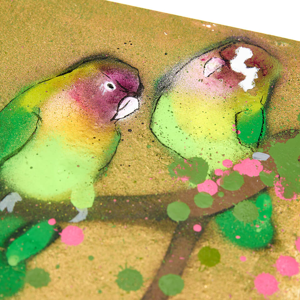 Xenz | ‘Birds of a Feather’ | Painting 7