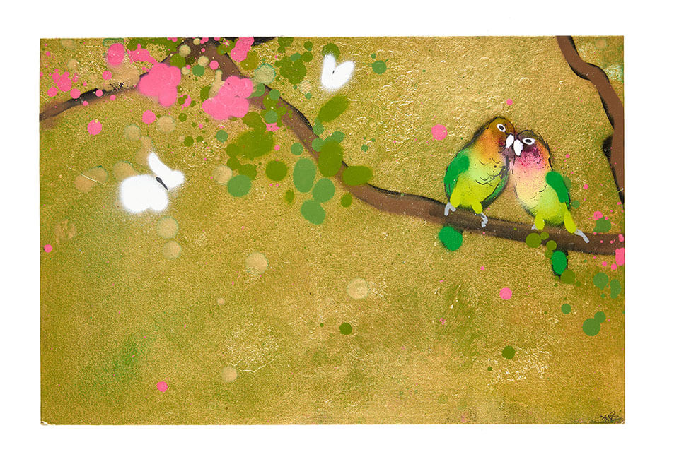 Xenz | ‘Birds of a Feather’ | Painting 10