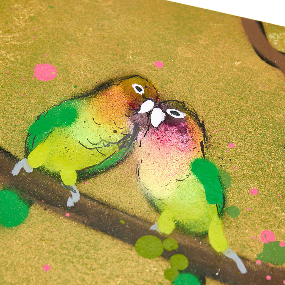 Xenz | ‘Birds of a Feather’ | Painting 10