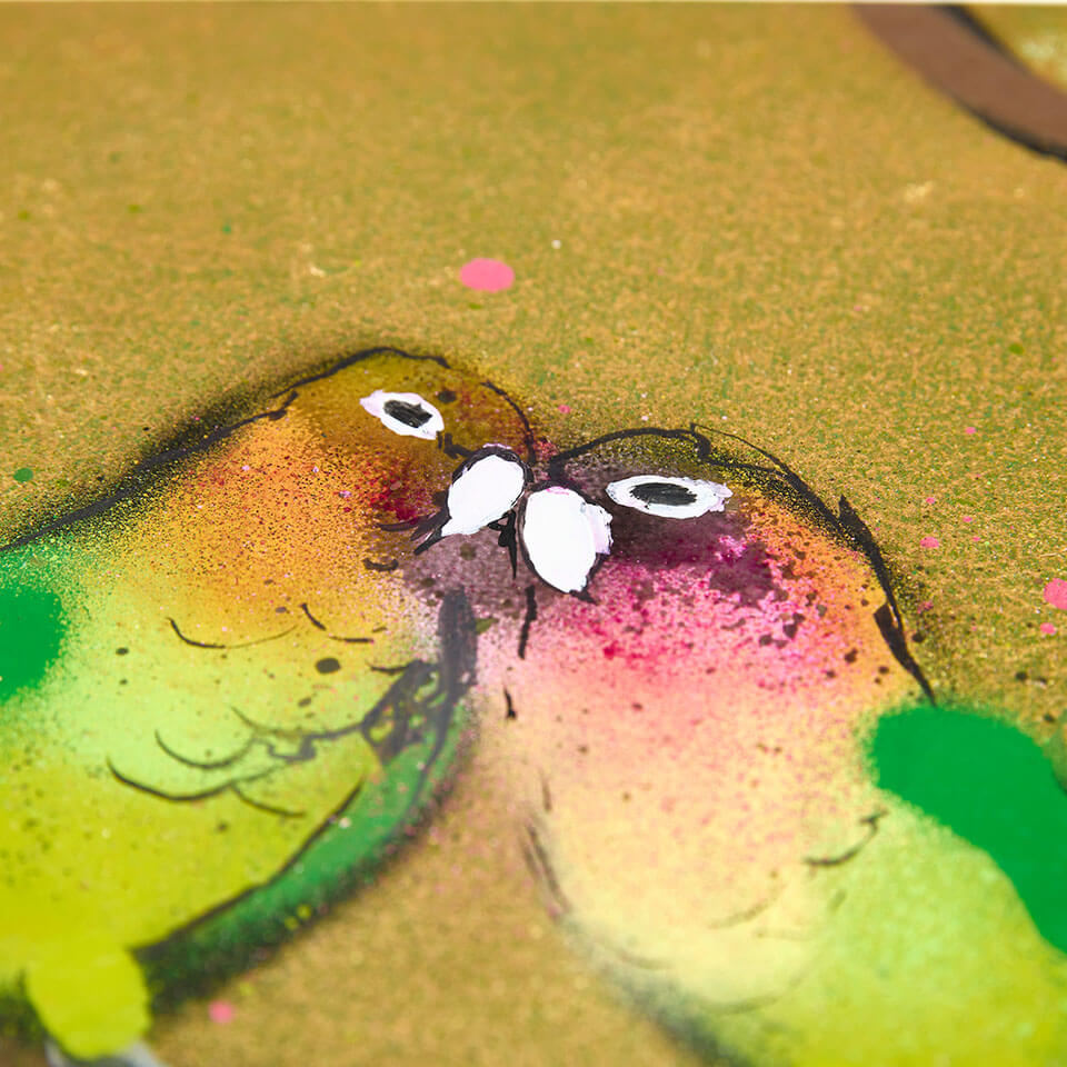 Xenz | ‘Birds of a Feather’ | Painting 10