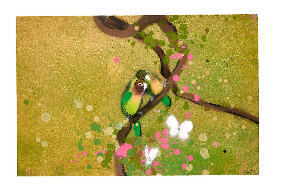 Xenz | ‘Birds of a Feather’ | Painting 12