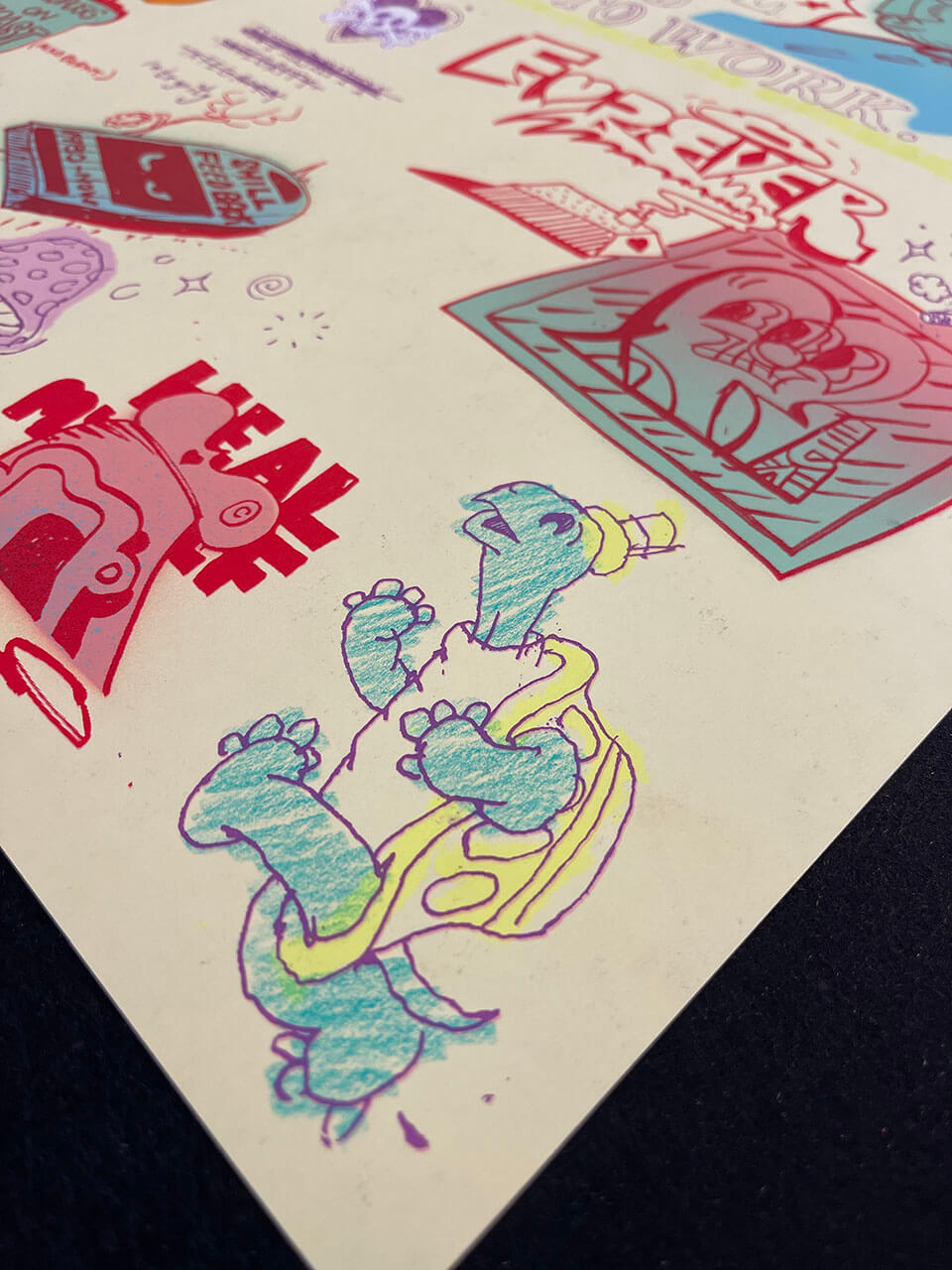 Sickboy & Word to Mother | 'Paranoia on Paper PT3' | Handfinished Edition