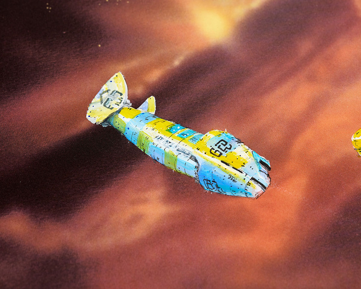 Chris Foss X Fluorescent Smogg | Dune Guild Tug (Handfinished) 9/40