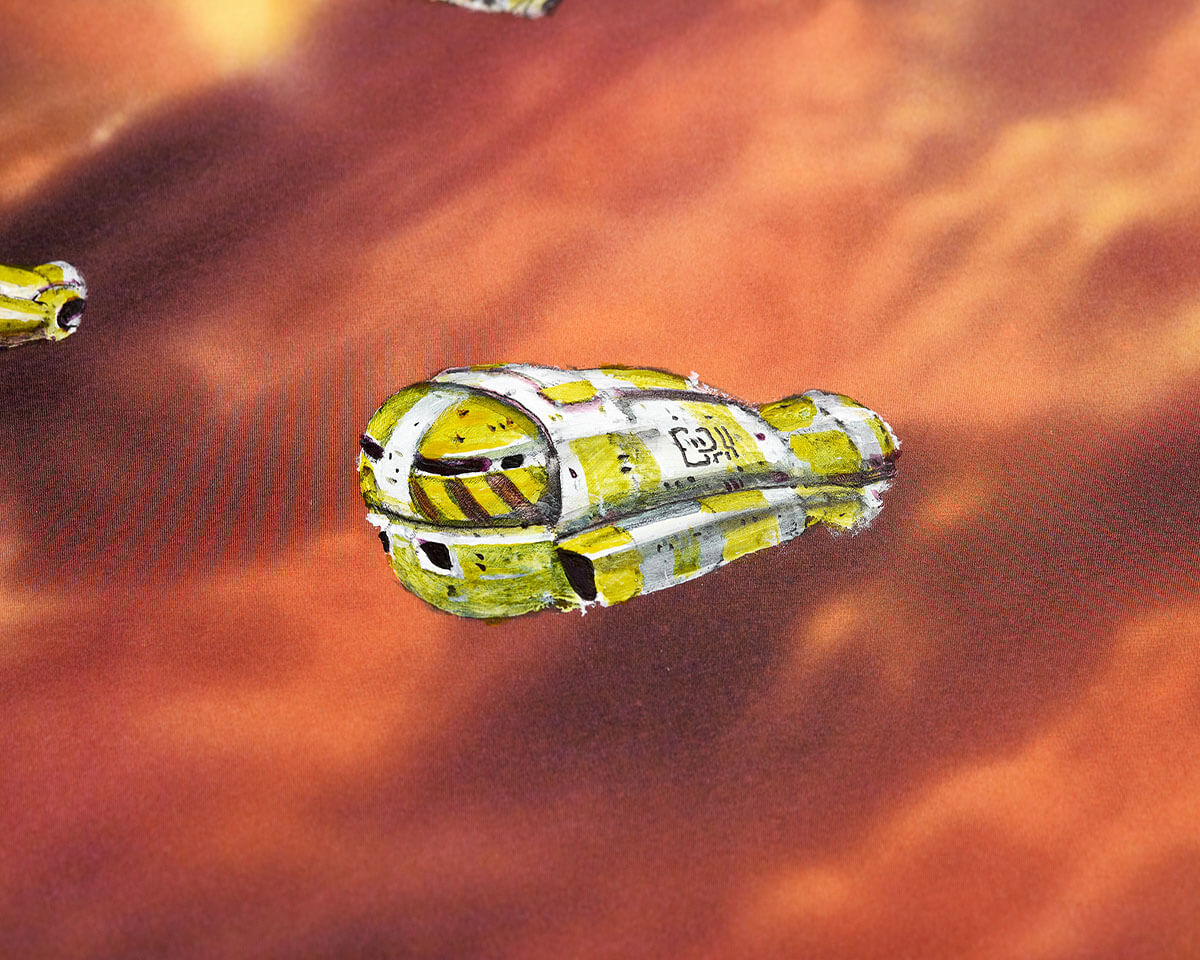 Chris Foss X Fluorescent Smogg | Dune Guild Tug (Handfinished) 5/40