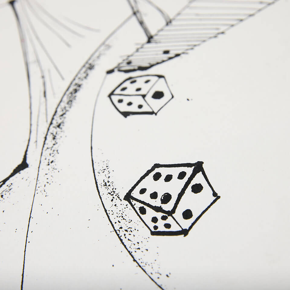 Ralph Steadman | Lizard Lounge Character