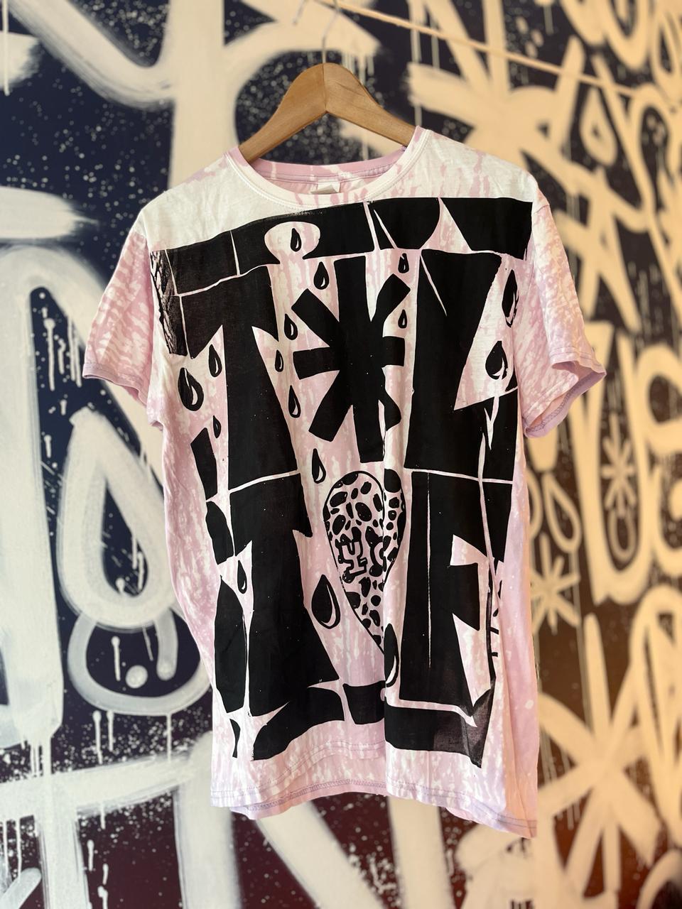 Sickboy 'Make it Last Forever' Epitaph T-Shirt (Black and Bleach) standard edition