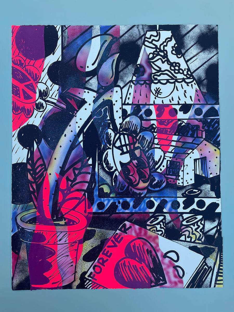 Sickboy | Optical Delusions | Heaven must have Sent You (Collage)
