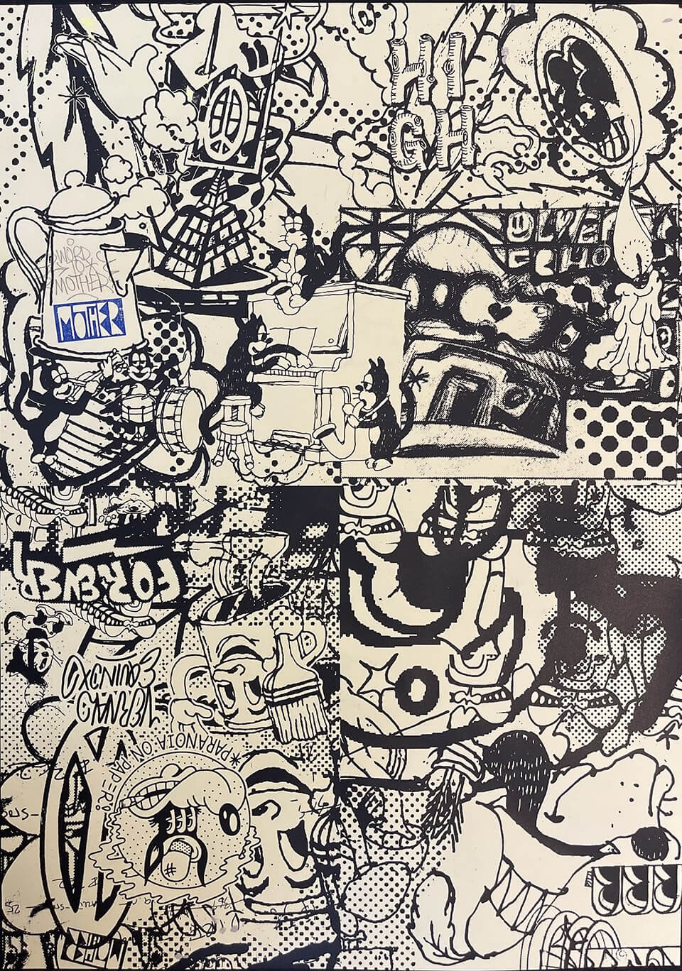Sickboy & Word to Mother | 'Paranoia on Paper PT3' | Handfinished Edition