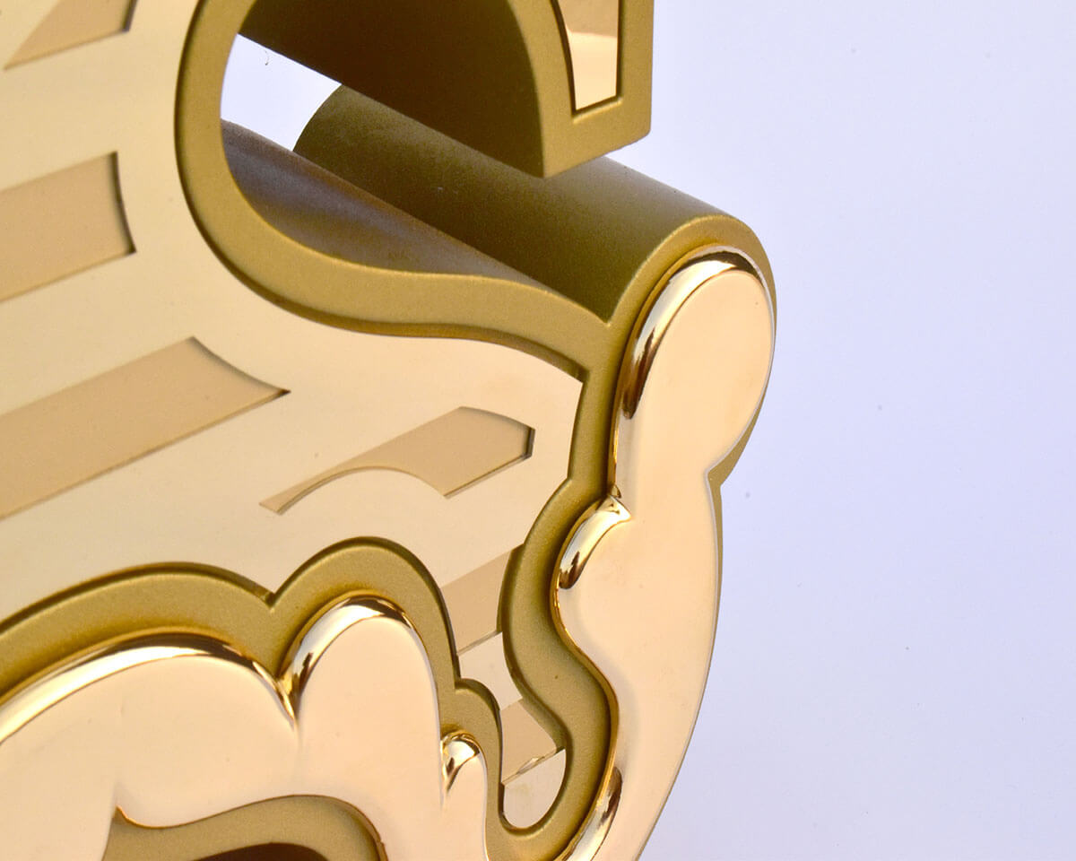 Ben Eine | Gone is the S | Gold Edition