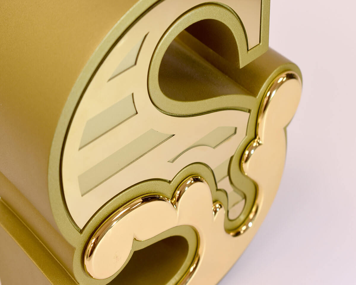 Ben Eine | Gone is the S | Gold Edition