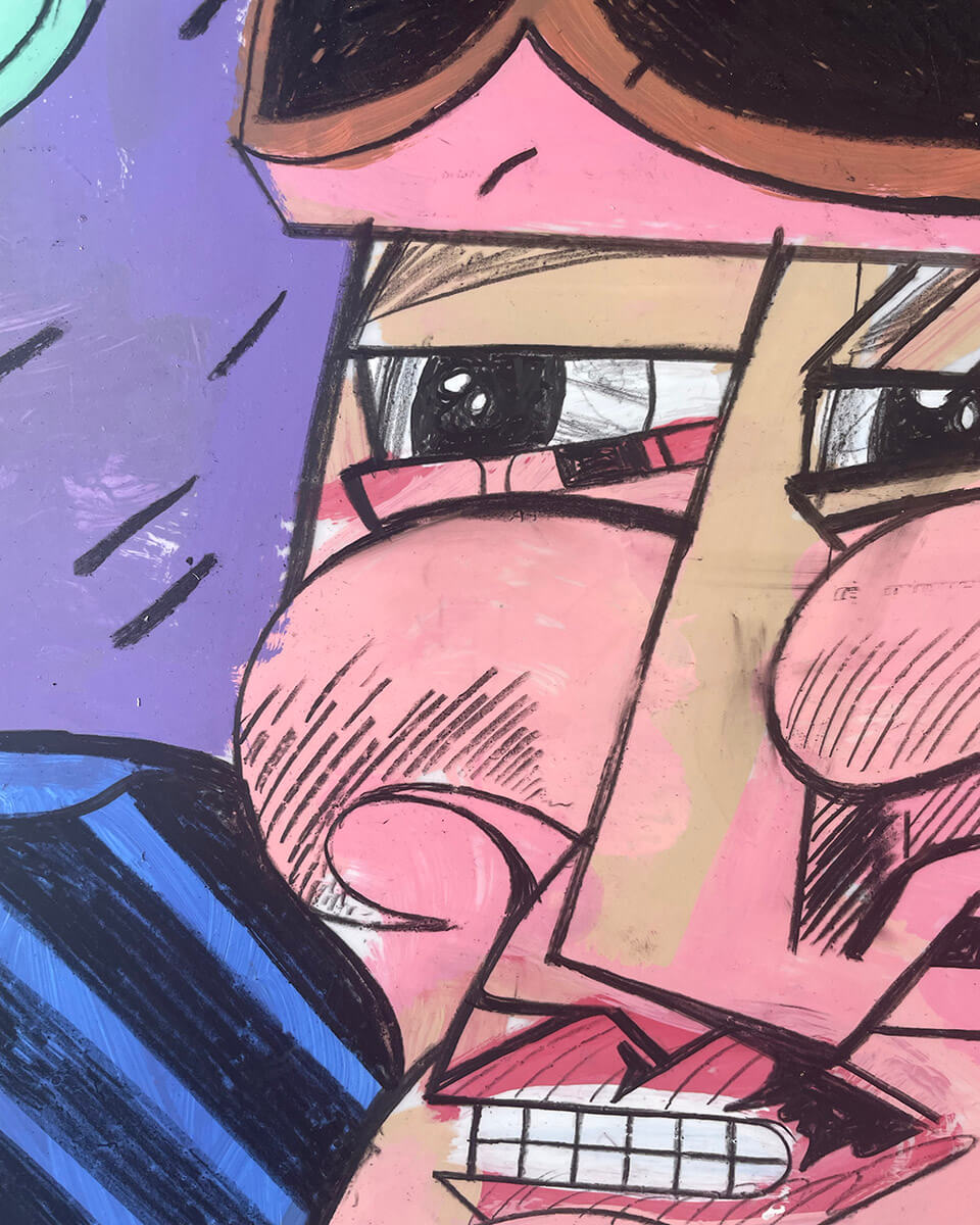 Sickboy | Superman study from "Lovely Cloak of worry - Part2"