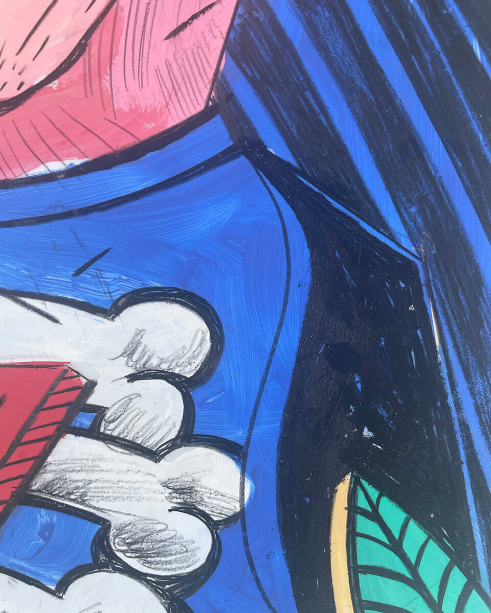 Sickboy | Superman study from "Lovely Cloak of worry - Part2"