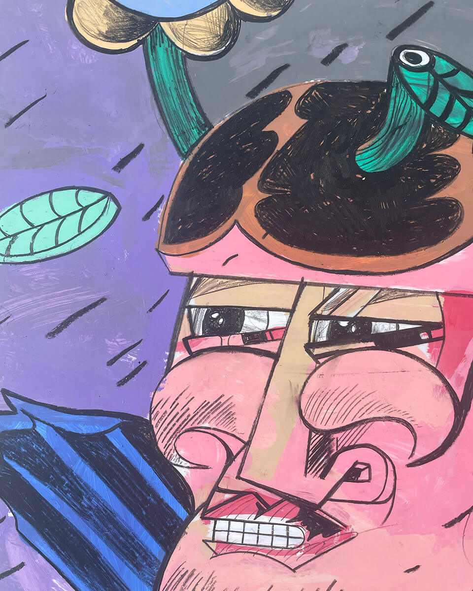 Sickboy | Superman study from "Lovely Cloak of worry - Part2"