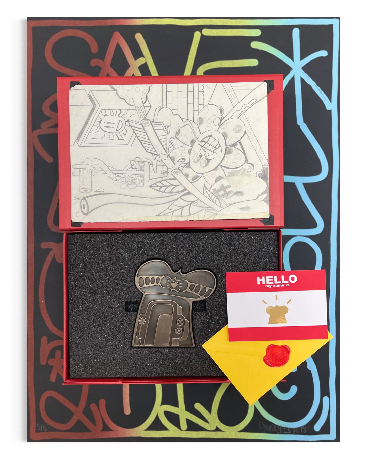 Sickboy | Forever Temple (Cold Cast Bronze) ‘Sketching Out’ | Special Edition | Brazil
