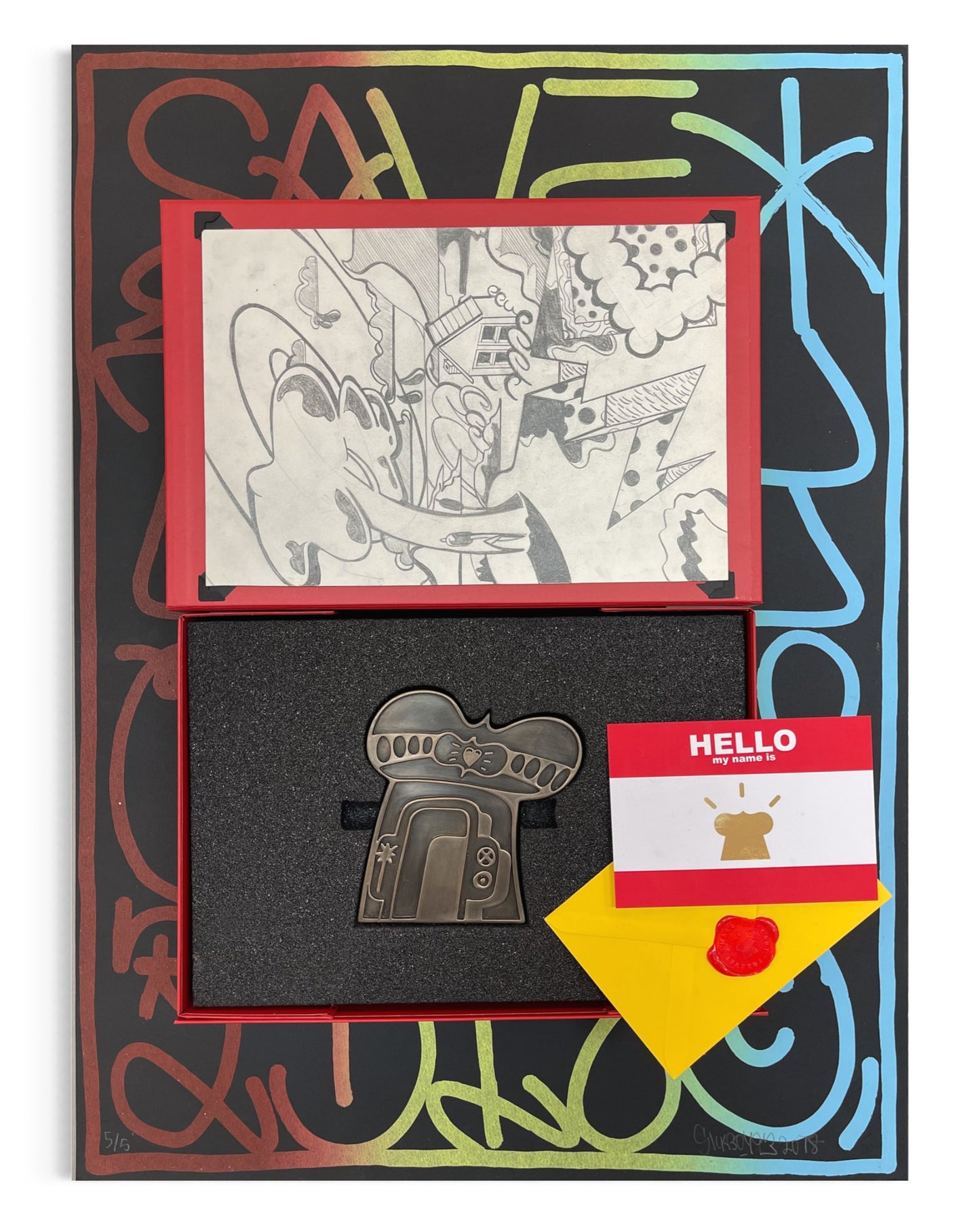 Sickboy | Forever Temple (Cold Cast Bronze) ‘Sketching Out’ | Special Edition | Tectonic