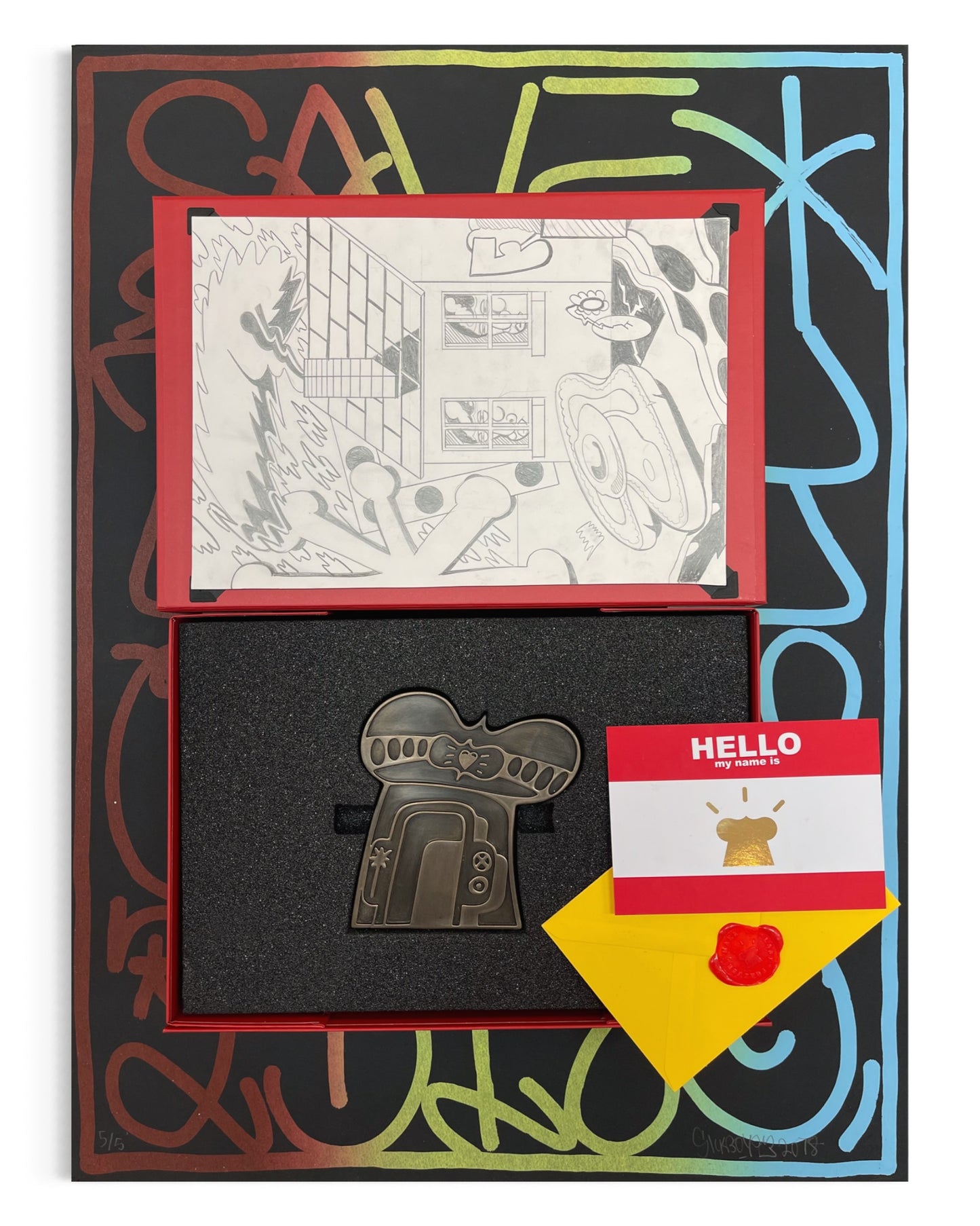 Sickboy | Forever Temple (Cold Cast Bronze) ‘Sketching Out’ | Special Edition | That Ain't Vegan