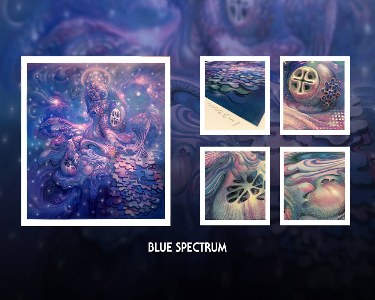 Mars-1 | Portal Patch’ Limited Edition Box-Set + Screen Print | Blue Spectrum