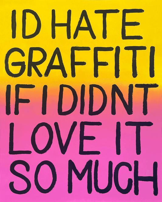 Duncan Weston | I'd Hate Graffiti If I Didn't Love It So Much