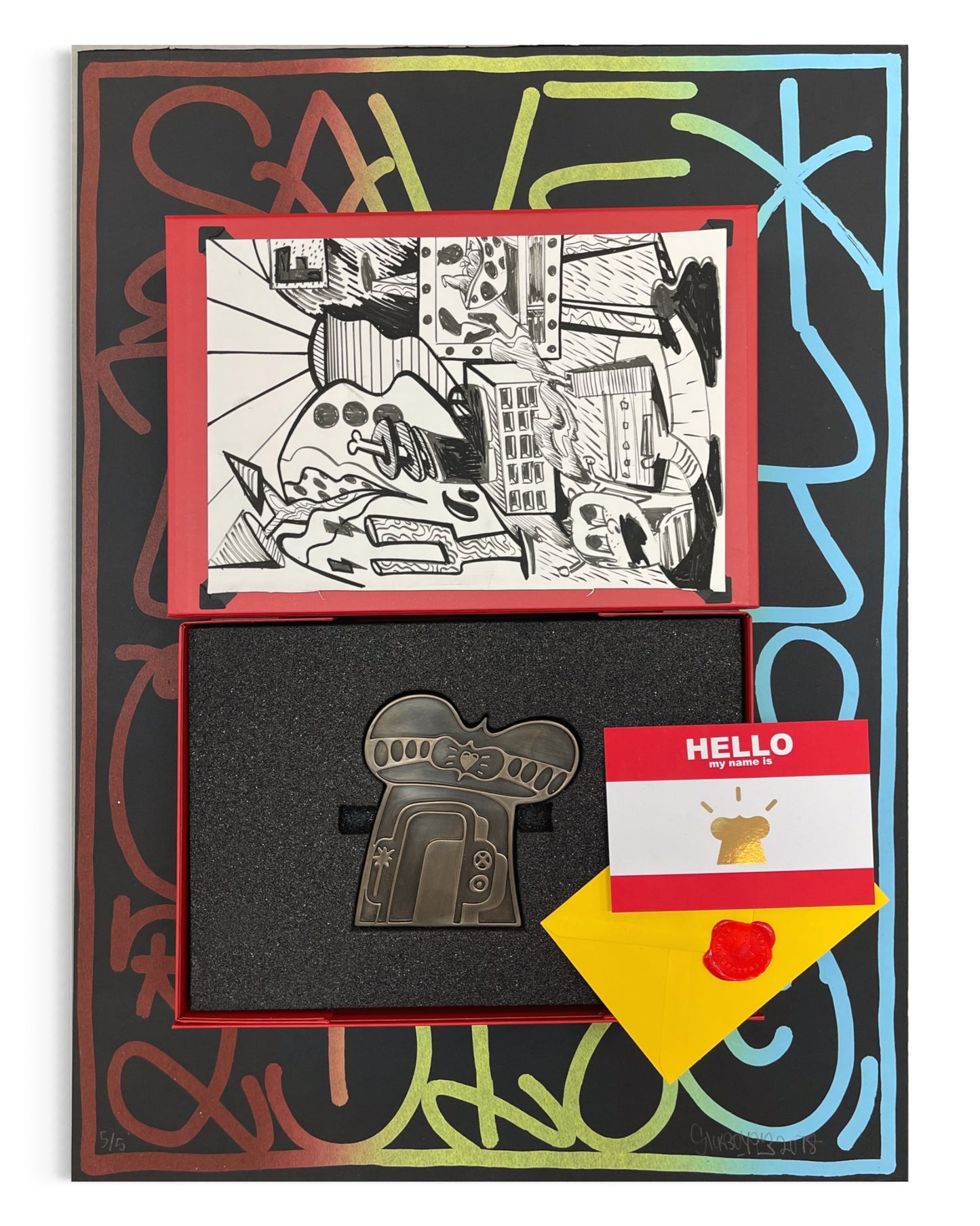 Sickboy | Forever Temple (Cold Cast Bronze) ‘Sketching Out’ | Special Edition | Life, still?
